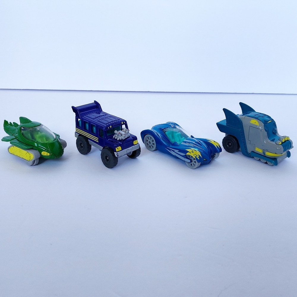 PJ Masks Metal Die-Cast Character Car/Vehicle Lot- Just Play/Frogbox